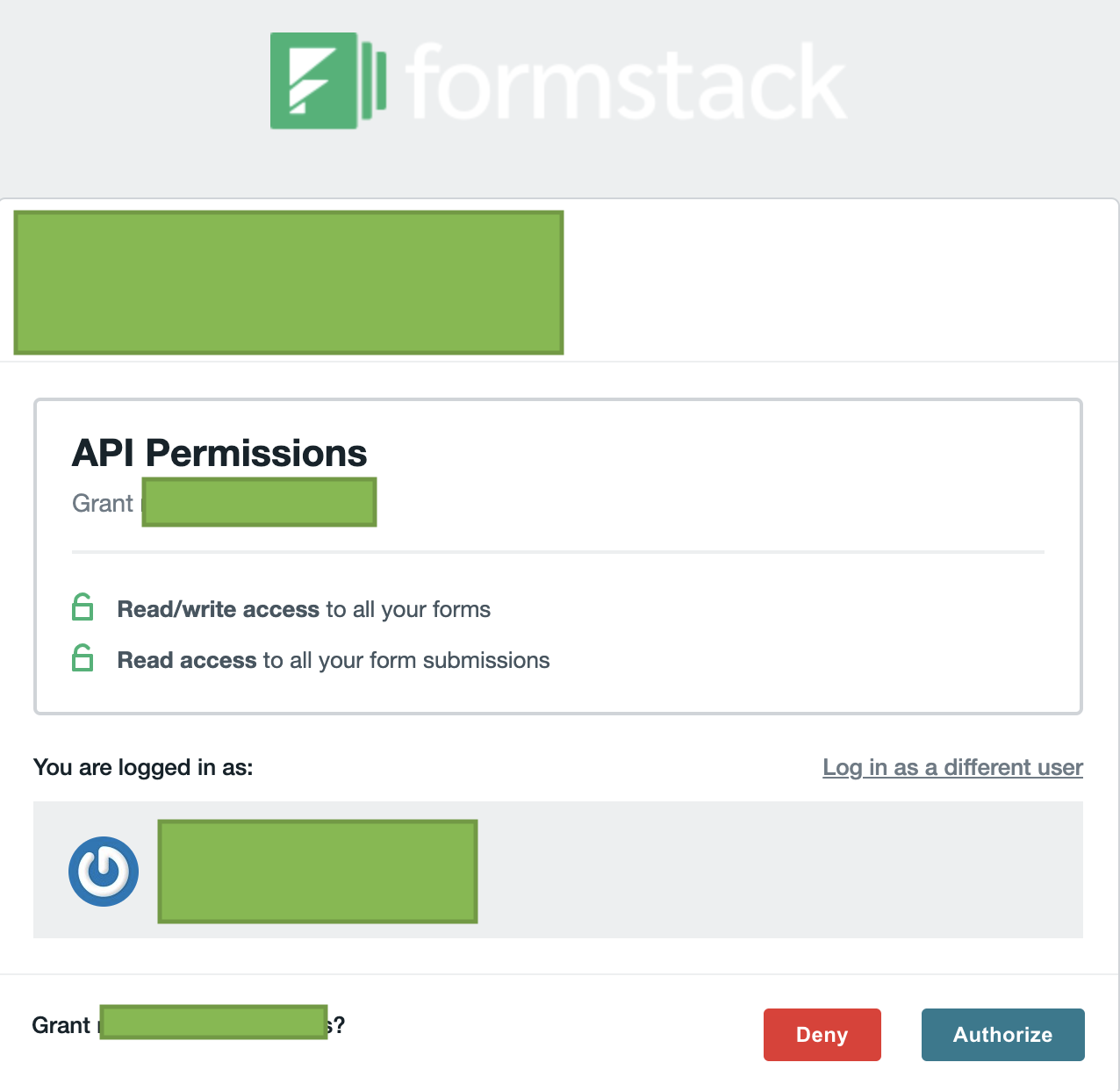 Formstack Forms Channel